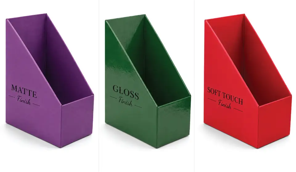 Finishing Options With Premium Chocolate Display Box Effects