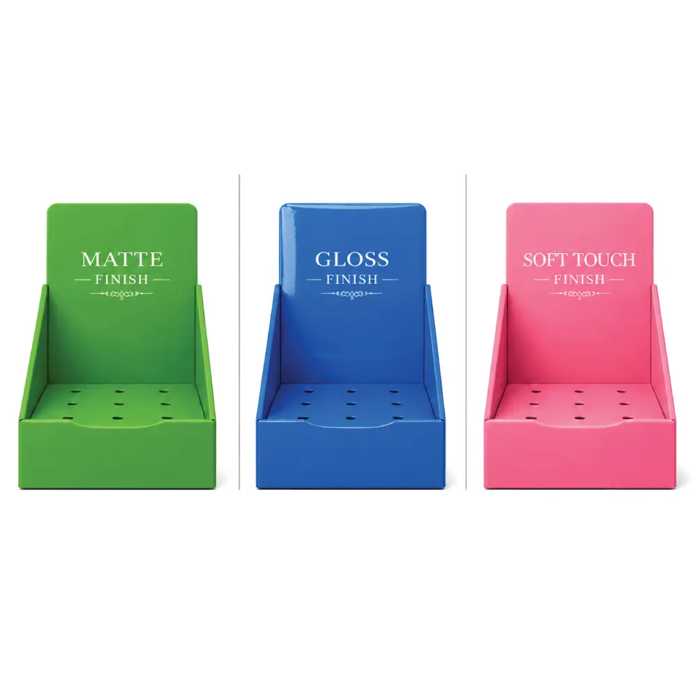 Finishing Options For Lollipop Boxes