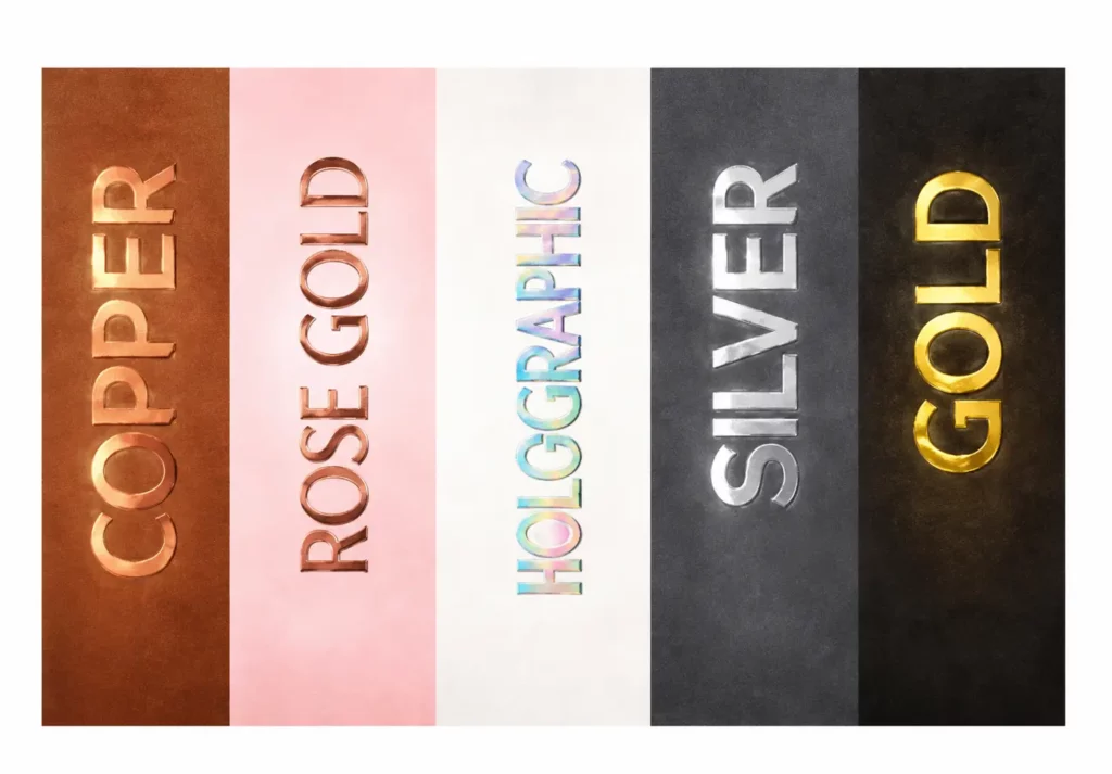 Foiling and Hot Stamping For Premium Foil Pouches
