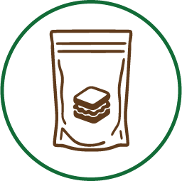 Food and Beverage Products With Foil Pouch Packaging