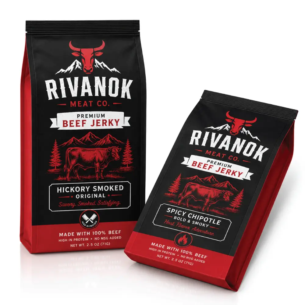 Gusseted Beef Jerky Wrapper For Beef Jerky Packaging