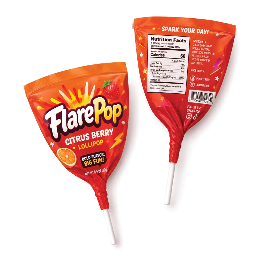 Heat Sealed Lollipop Packaging With Secure Product Protection