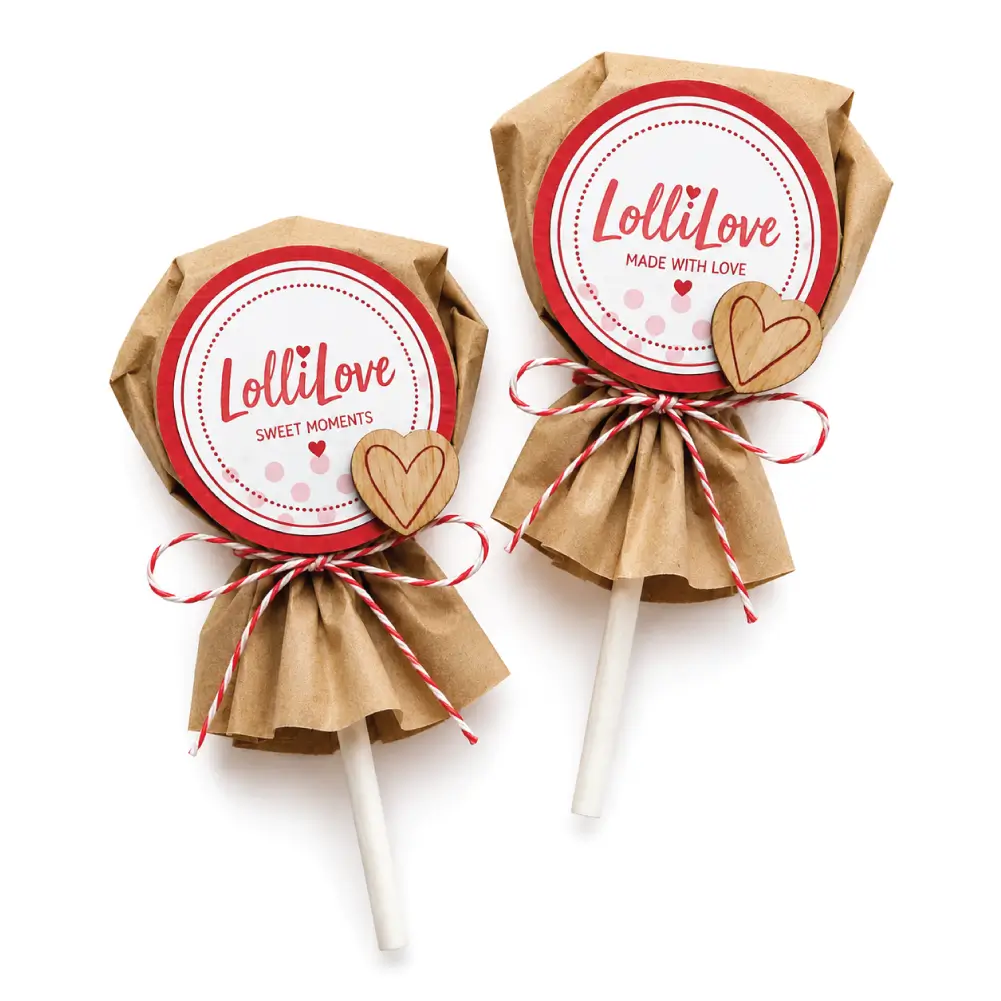 Kraft Lollipop Wrappers With Natural Candy Packaging Appeal