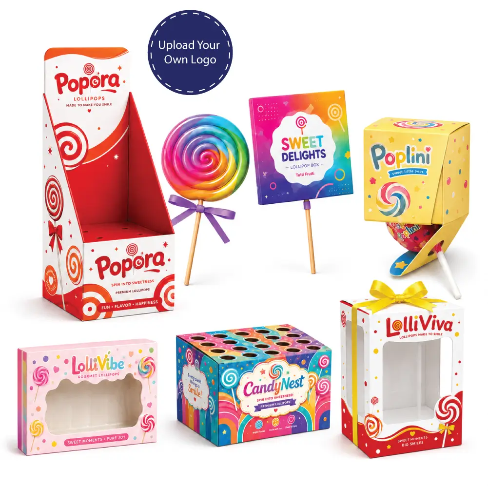 Lollipop Boxes With Custom Packaging Designs