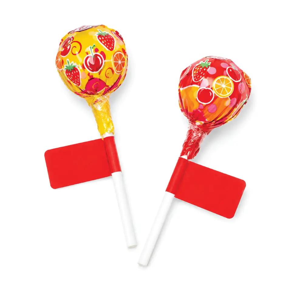 Lollipop Labelling With Custom Branding Details