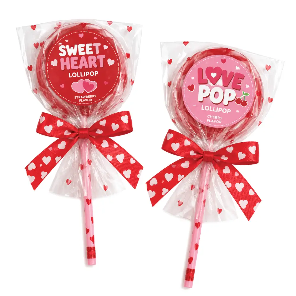 Lollipop Wrappers With Ribbon For Elegant Candy Presentation