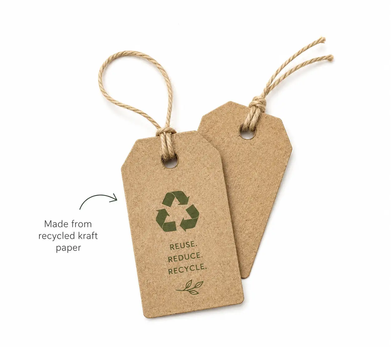 Recycled Kraft Paper Tags