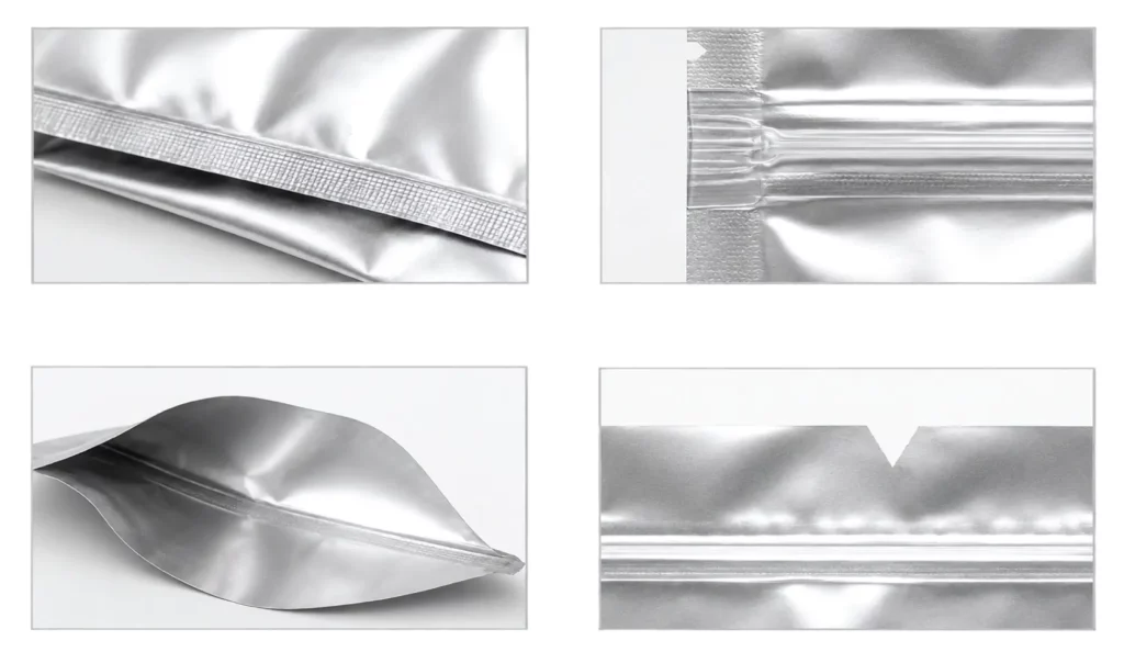 Resealable Features For Convenient Foil Pouch Packaging