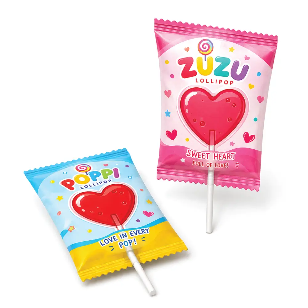 Serrated Lollipop Wrappers With Precision Candy Packaging Finish