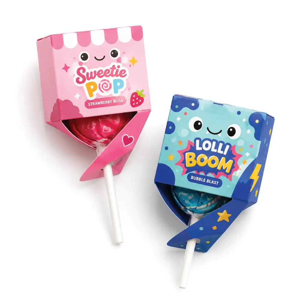 Shaped Lollipop Boxes With Creative Packaging Designs