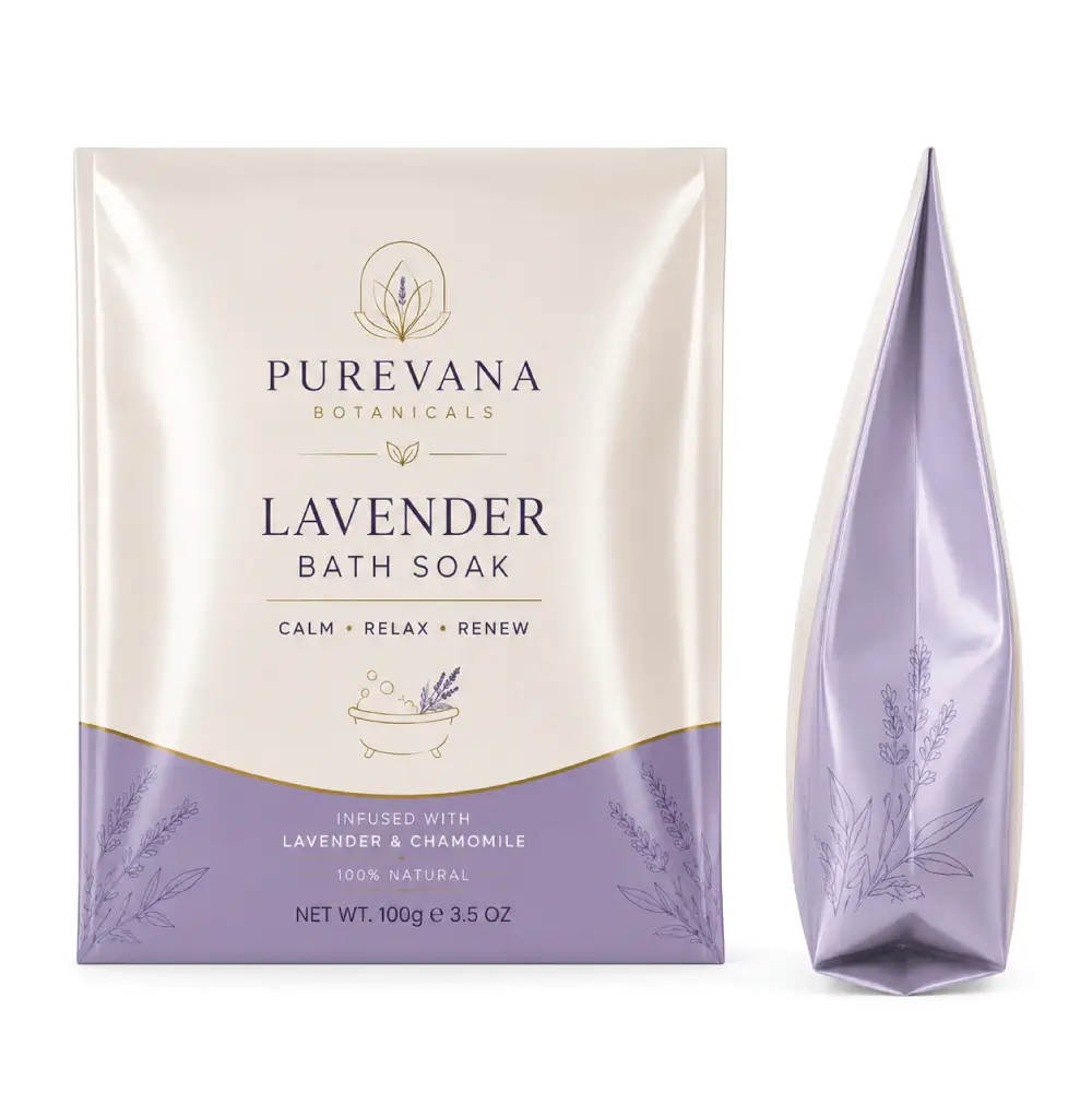 Side Gusseted Bags With Spacious Foil Packaging Design