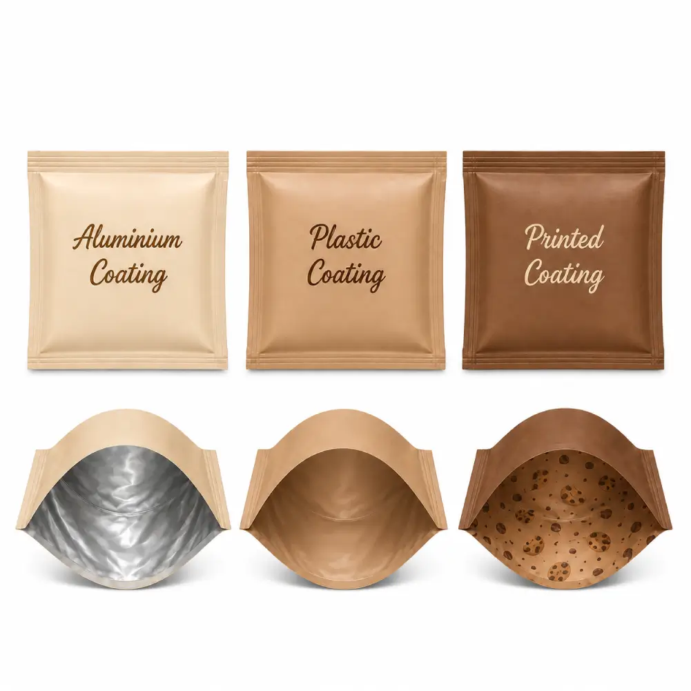 Special Coatings Cookie Wrappers with Smooth Texture and Premium Finish
