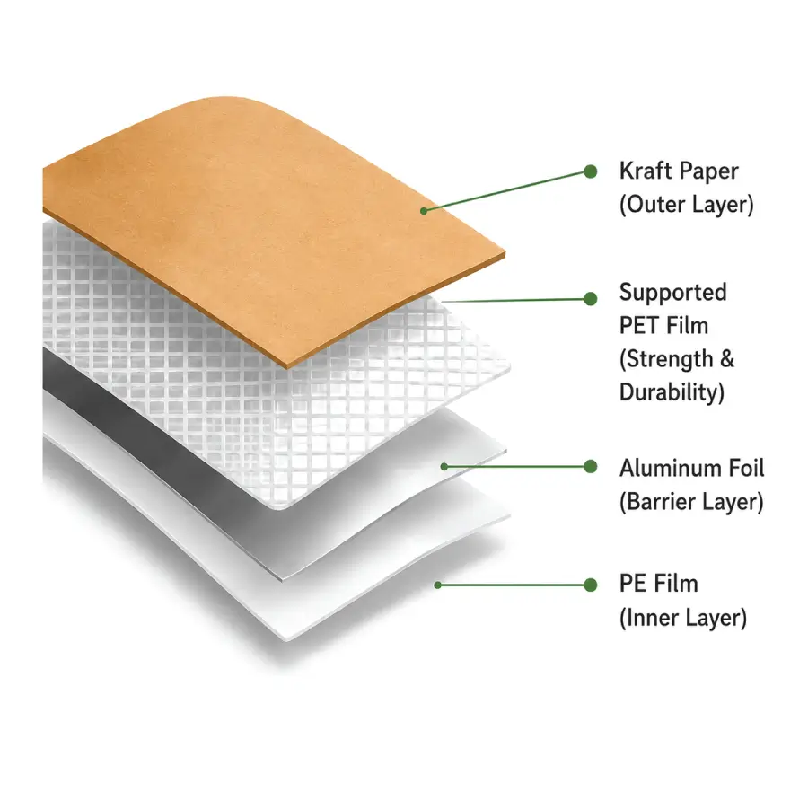 PET Film Support Layer