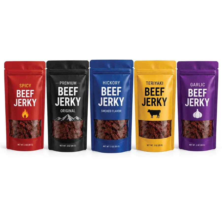 Custom Beef Jerky Bag Solutions from Universal Packaging