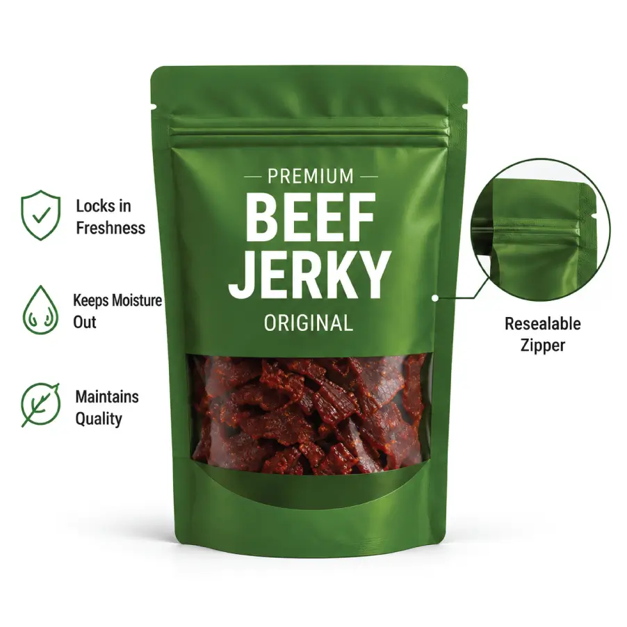 Why the Right Beef Jerky Bag Matters