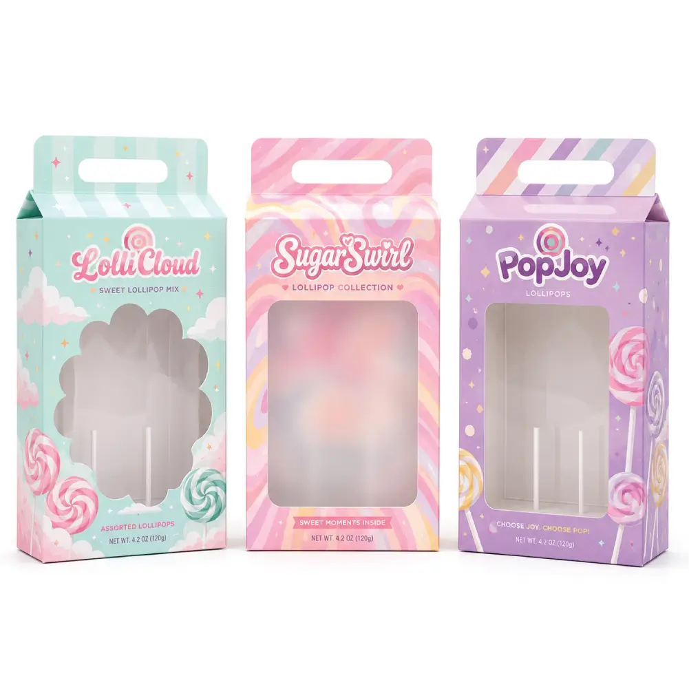 Window Cut-Outs For Lollipop Boxes