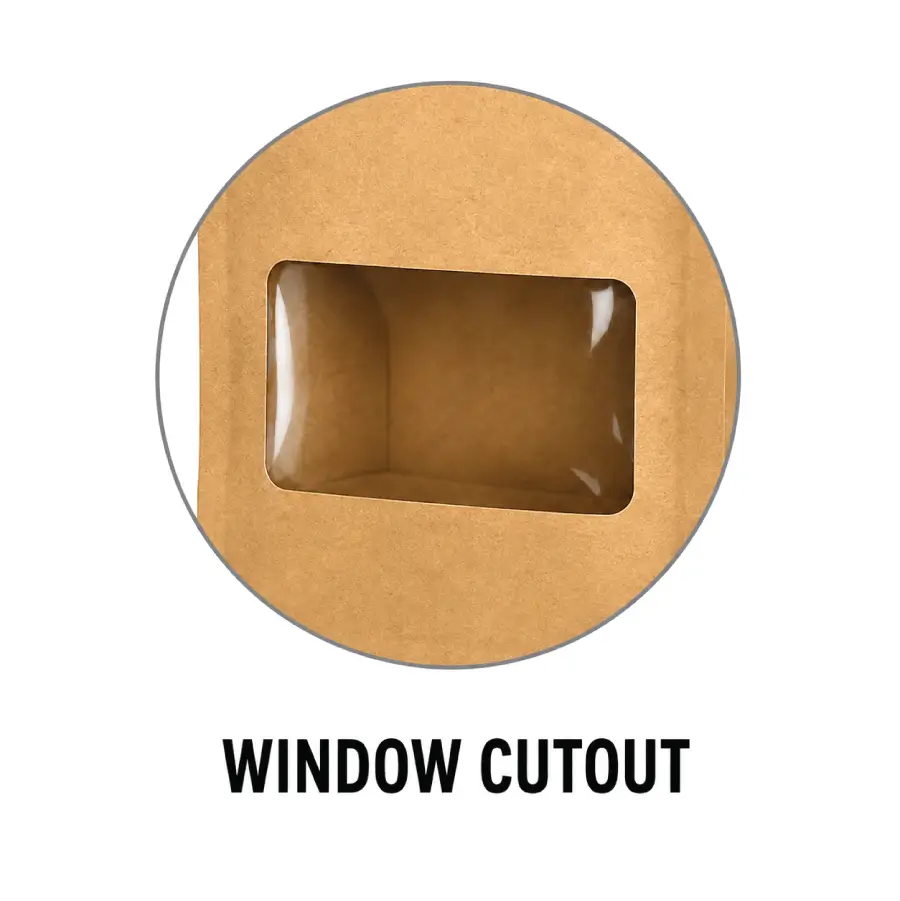 Window Kraft Pouch