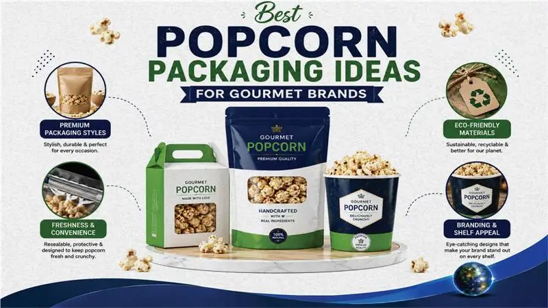 Best Popcorn Packaging Ideas For Gourmet Brands