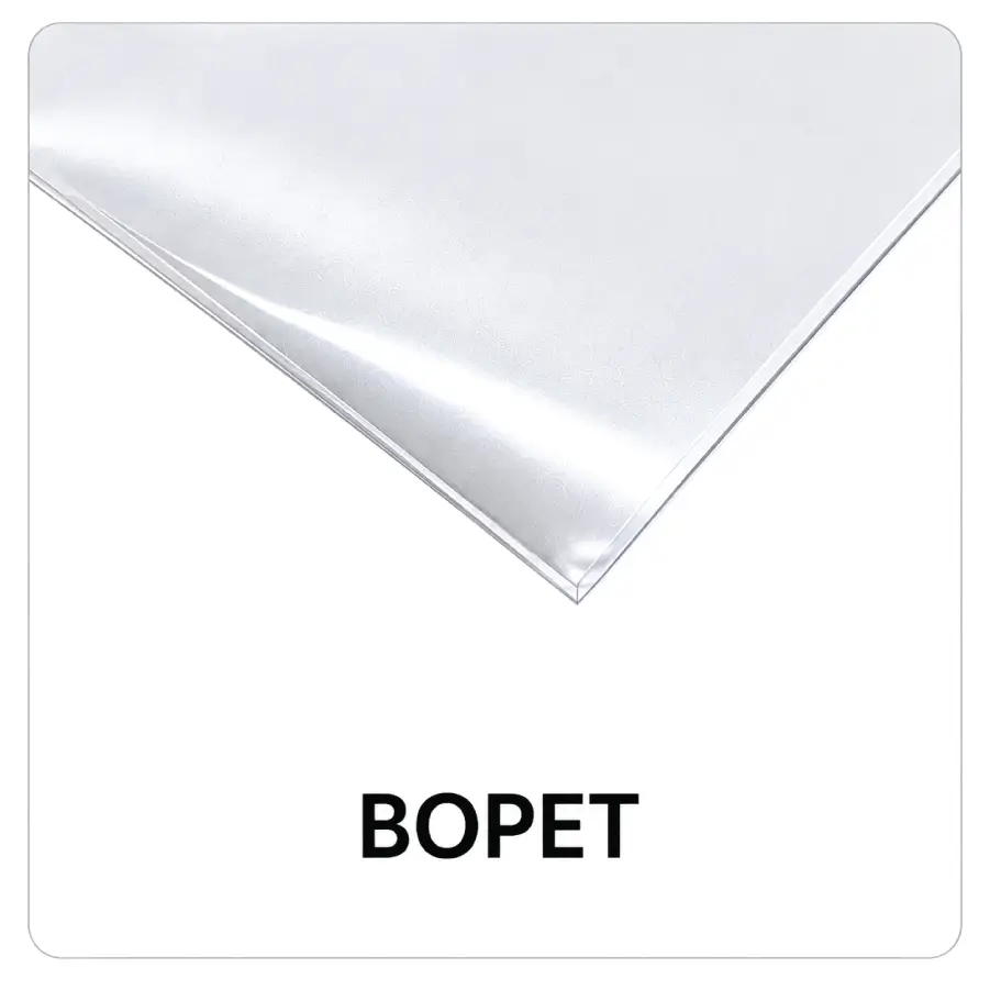BOPET Biaxially Oriented Polyethylene Terephthalate for Frozen Packaging