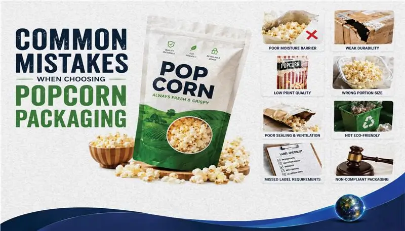Common Mistakes When Choosing Popcorn Packaging
