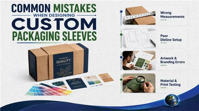 Common Mistakes When Designing Custom Packaging Sleeves