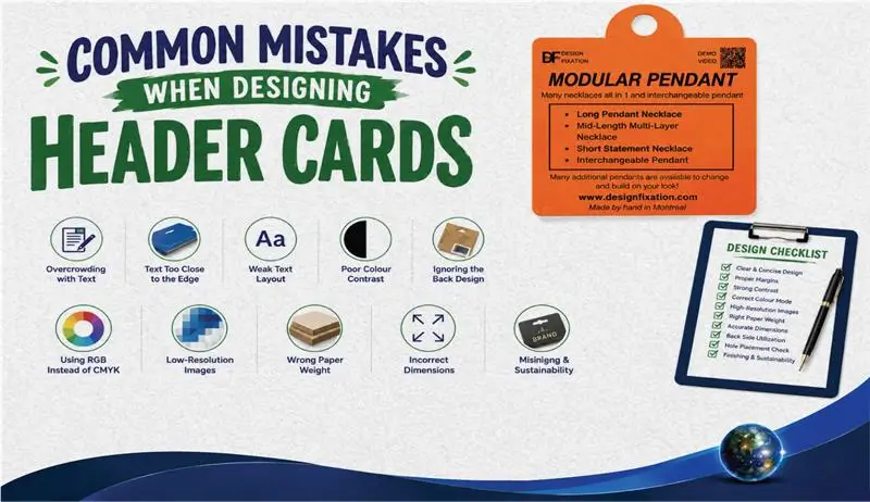Common Mistakes When Designing Header Cards