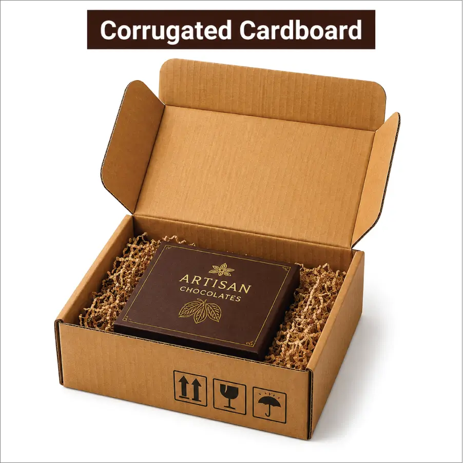 Corrugated Cardboard for Protective Chocolate Box