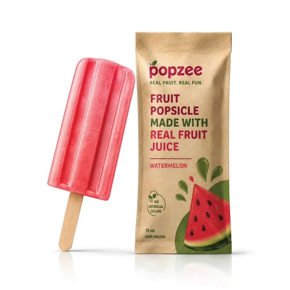 Custom Logo Popsicle Bags With Branded Product Presentation