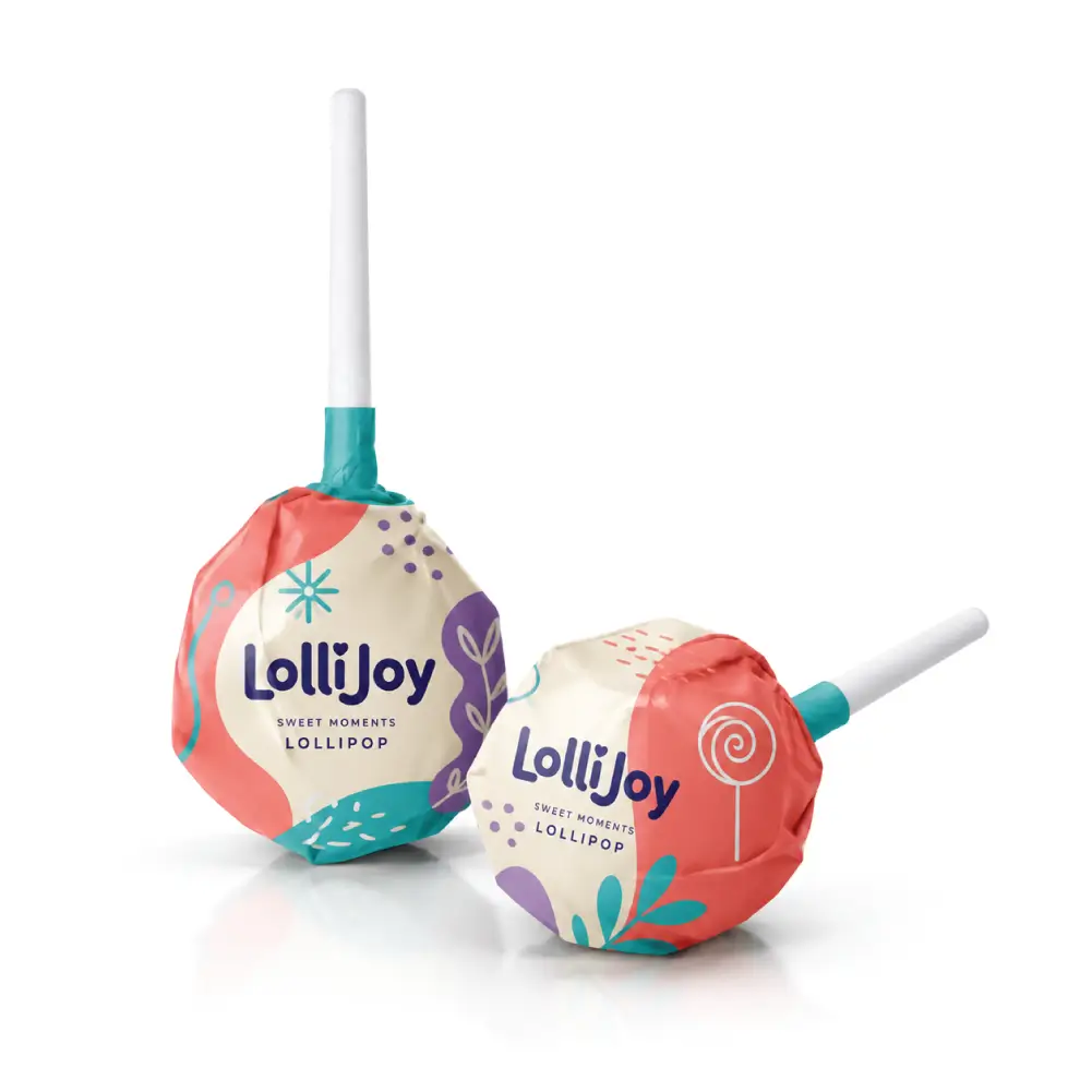 Custom Lollipop Packaging With Attractive Product Presentation