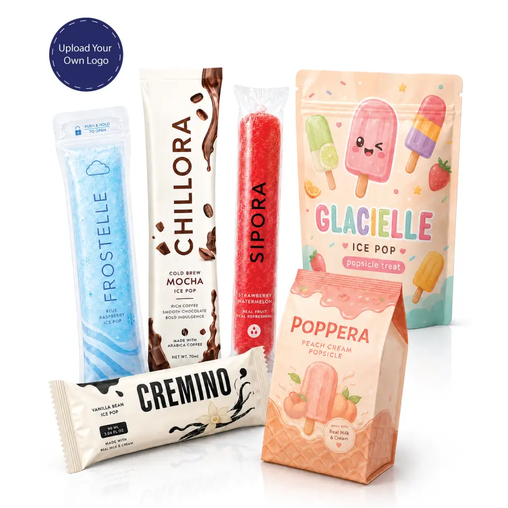 Custom Popsicle Bags With Branded Product Presentation