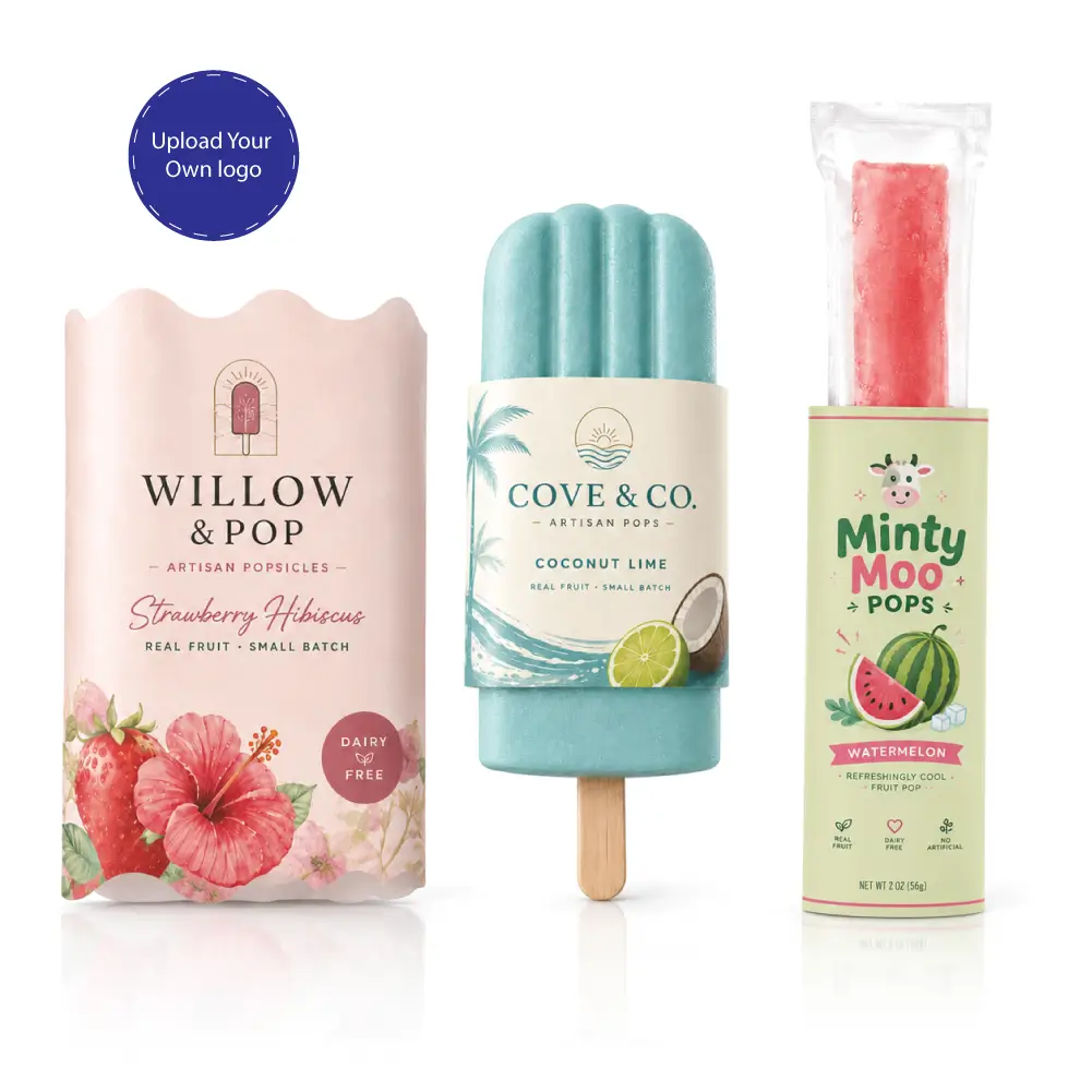 Custom Popsicle Sleeves With Branded Presentation