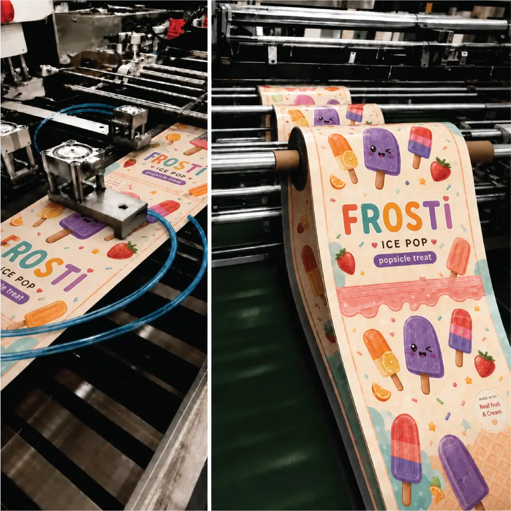 Custom Printing For Popsicle Plastic Bags