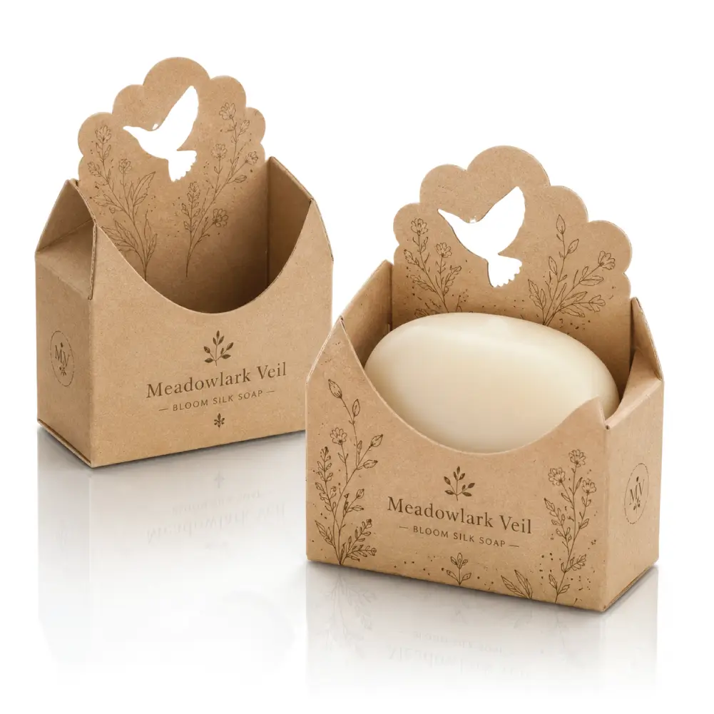 Die-Cut Holster Soap Boxes With Custom Product Presentation