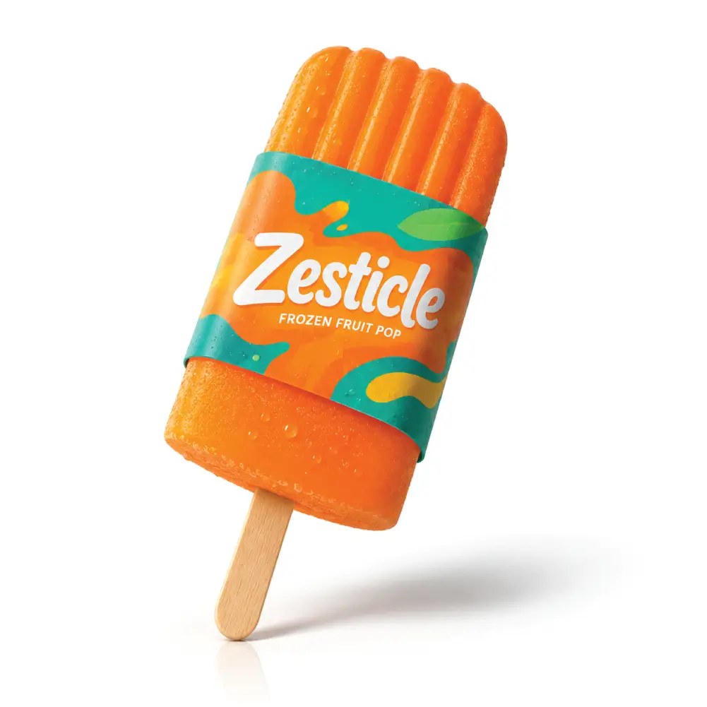 DIY Popsicle Sleeve With Custom Product Presentation