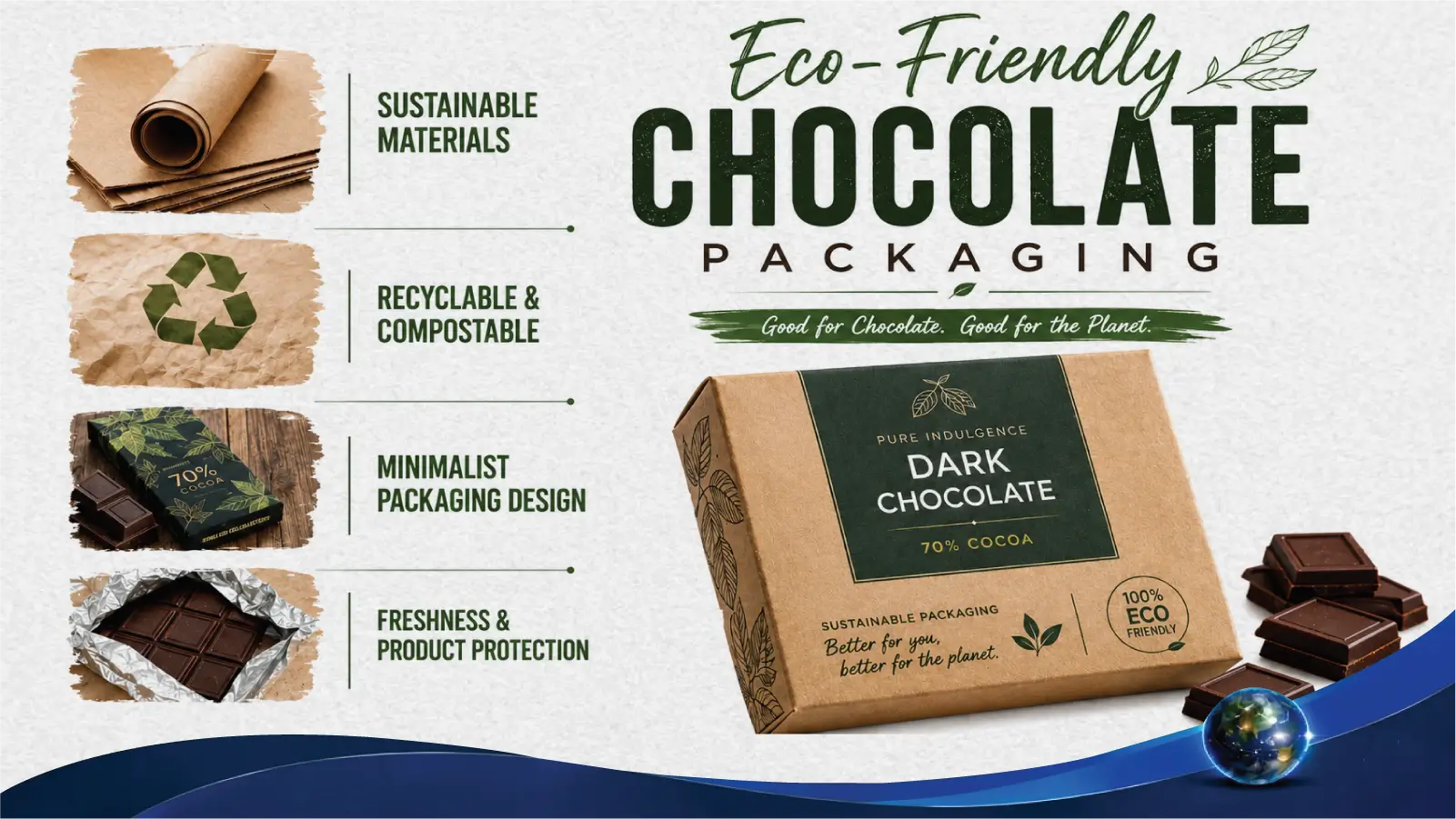 Eco-Friendly Chocolate Packaging Options
