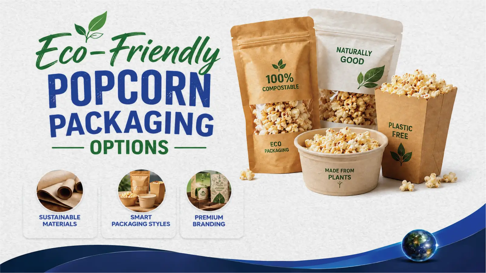 Eco-Friendly Popcorn Packaging Options