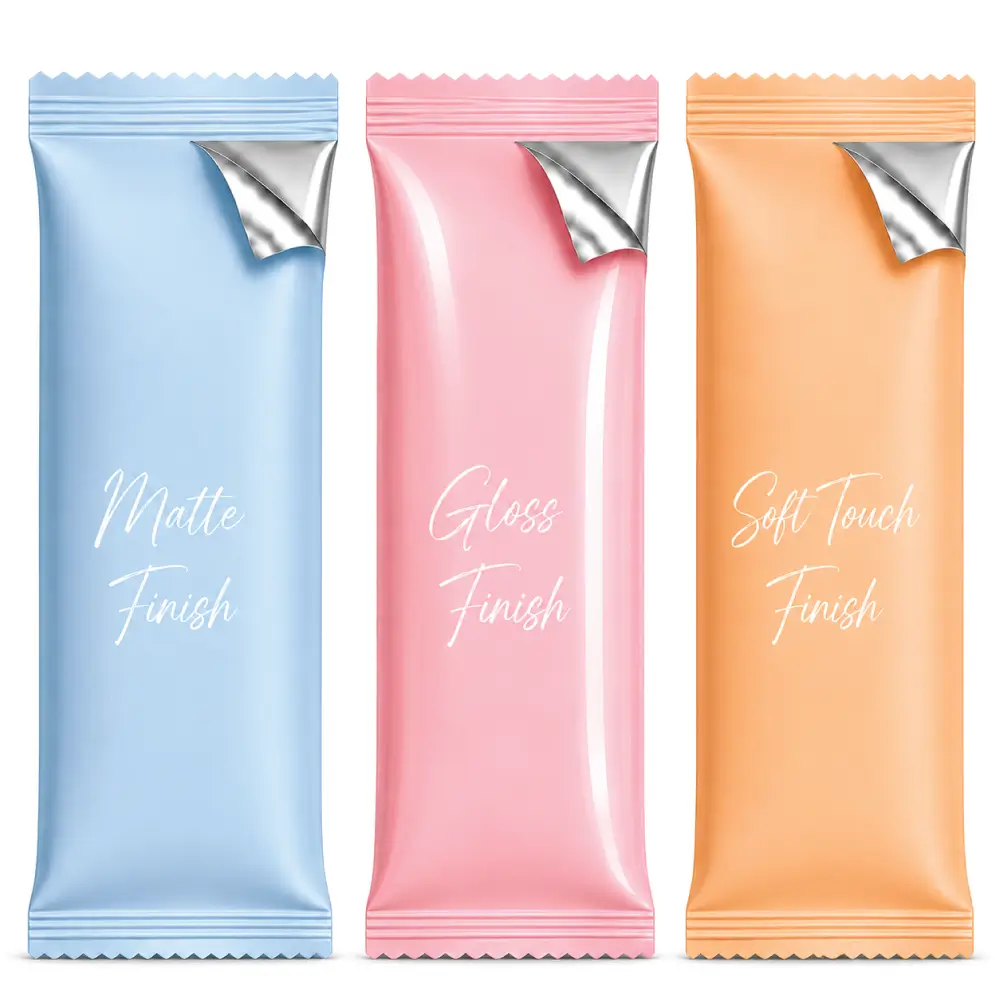 Finishing Options For Popsicle Plastic Bags