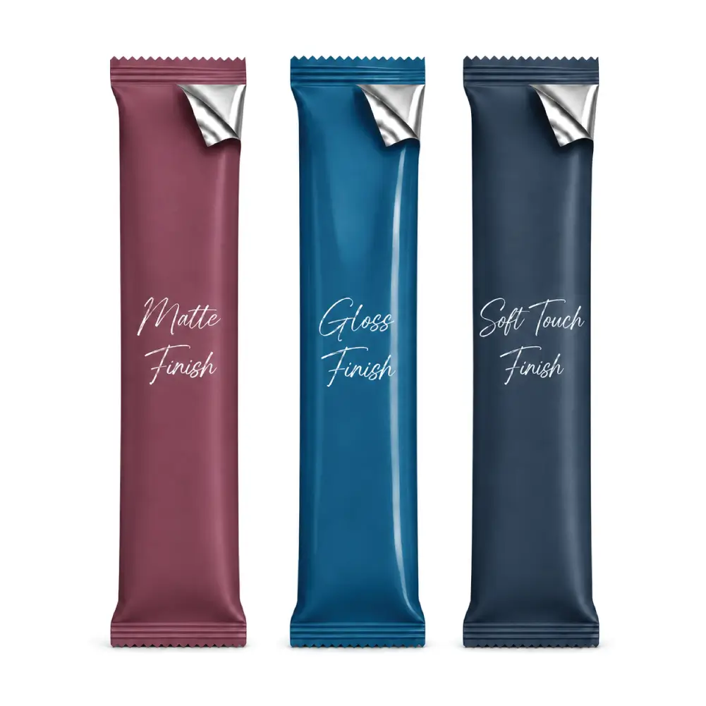 Finishing Options For Individual Popsicle Wrappers