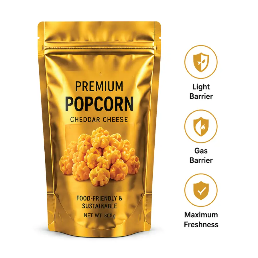 Foil Laminate for Premium Popcorn Protection