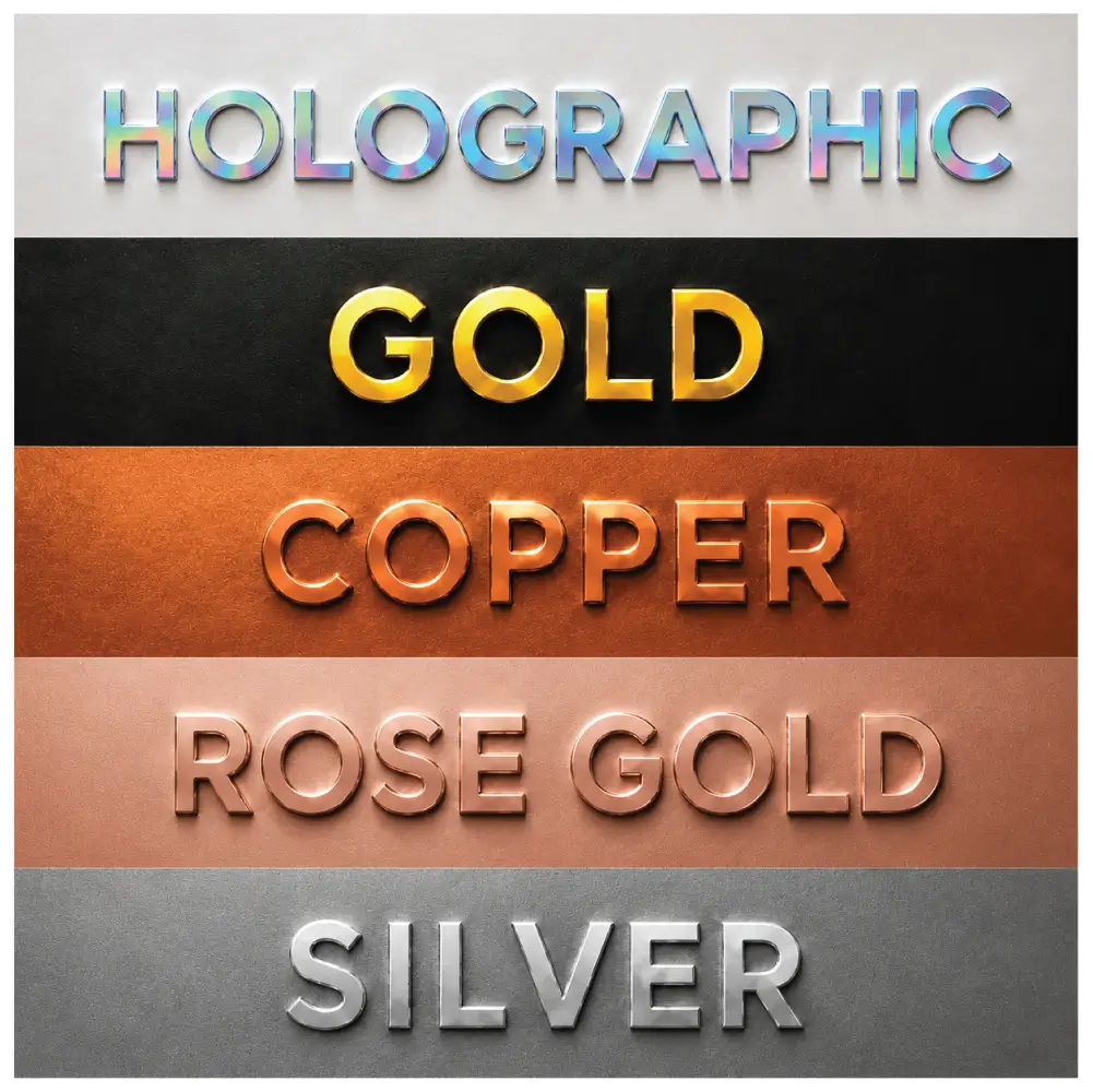 Foiling and Hot Stamping For Small Mylar Bags