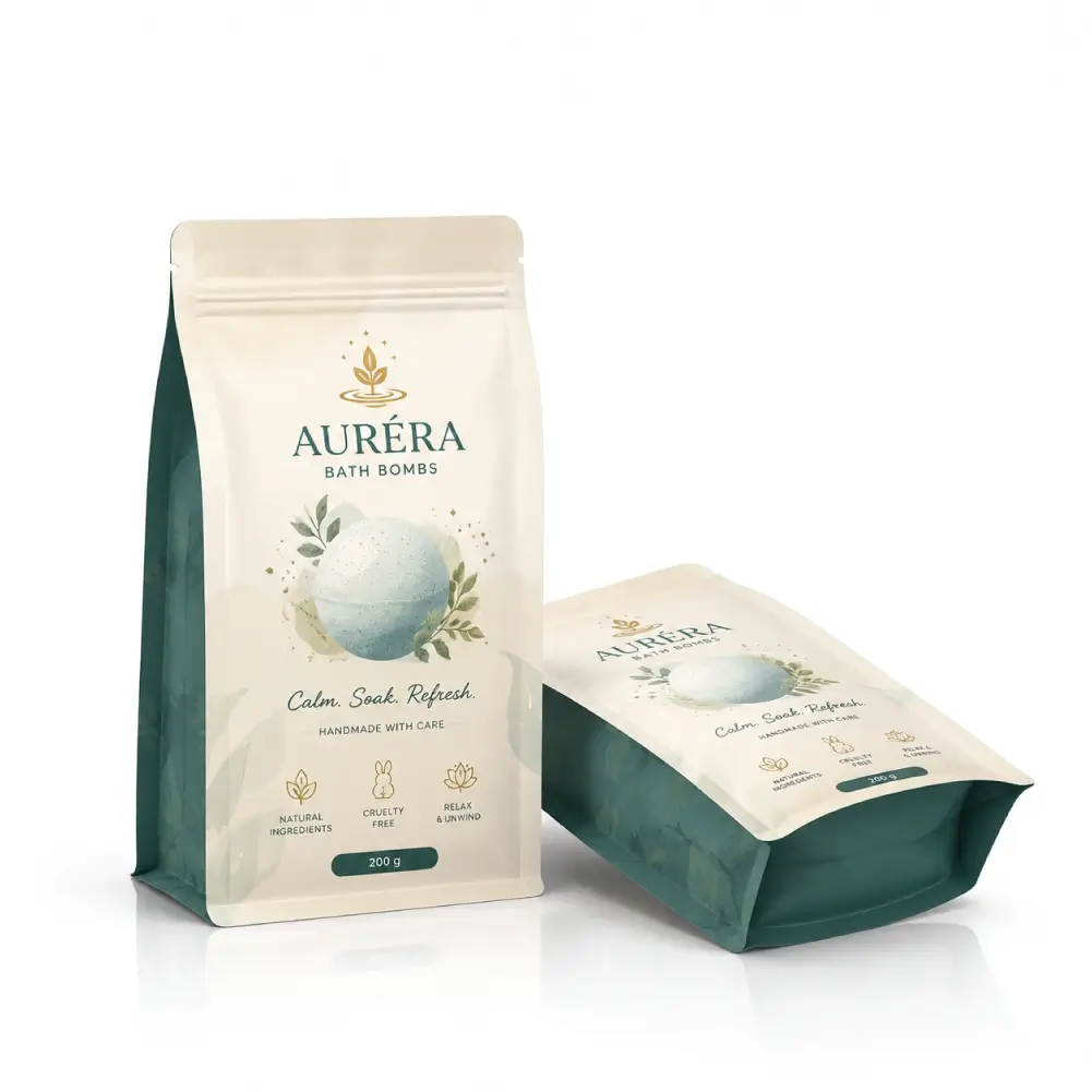 Gusseted Small Mylar Bags With Expanded Product Space