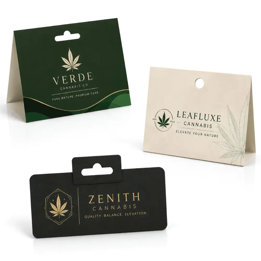 Hang Hole Header Cards With Organized Product Display