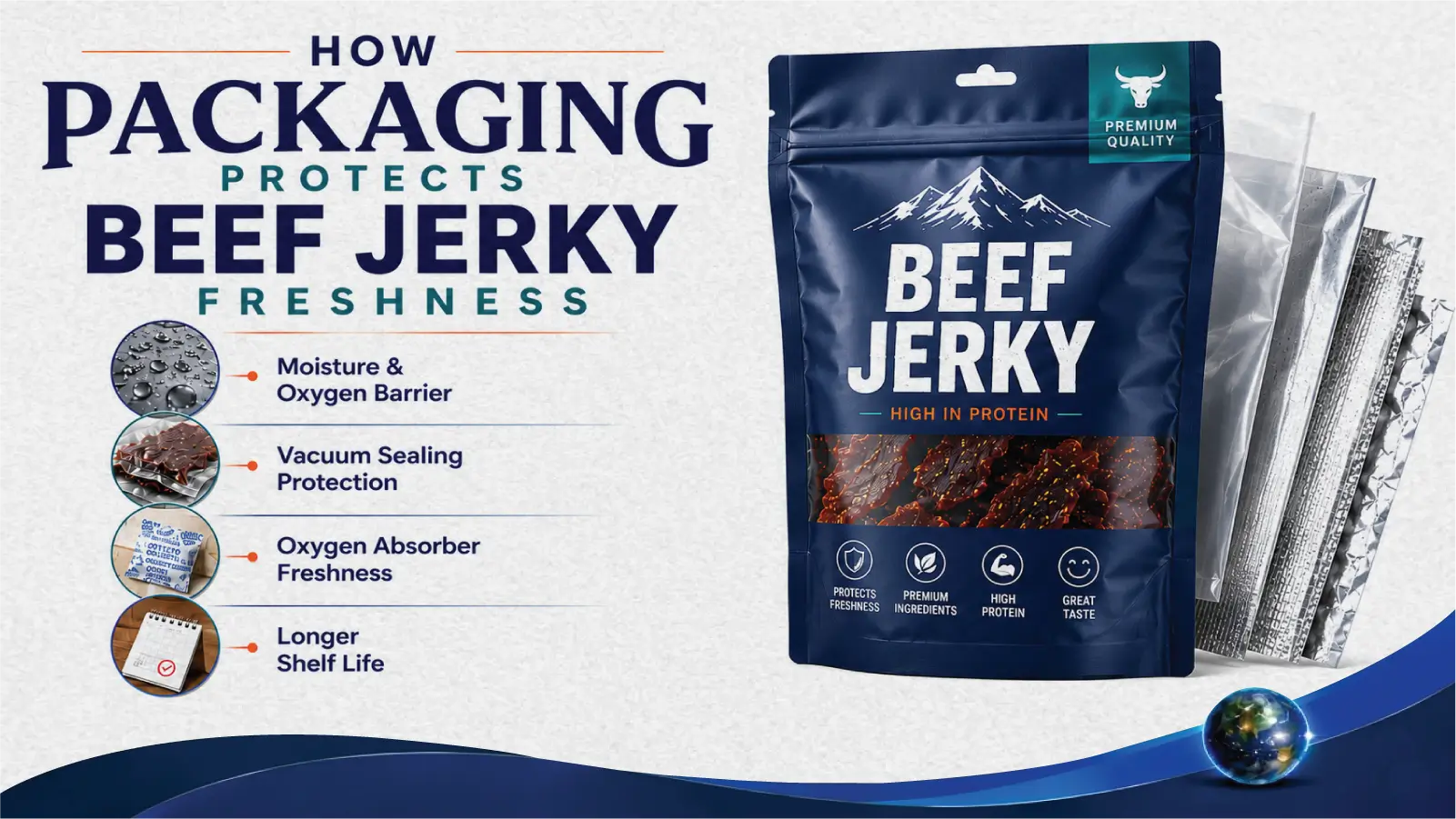 How Packaging Protects Beef Jerky Freshness?