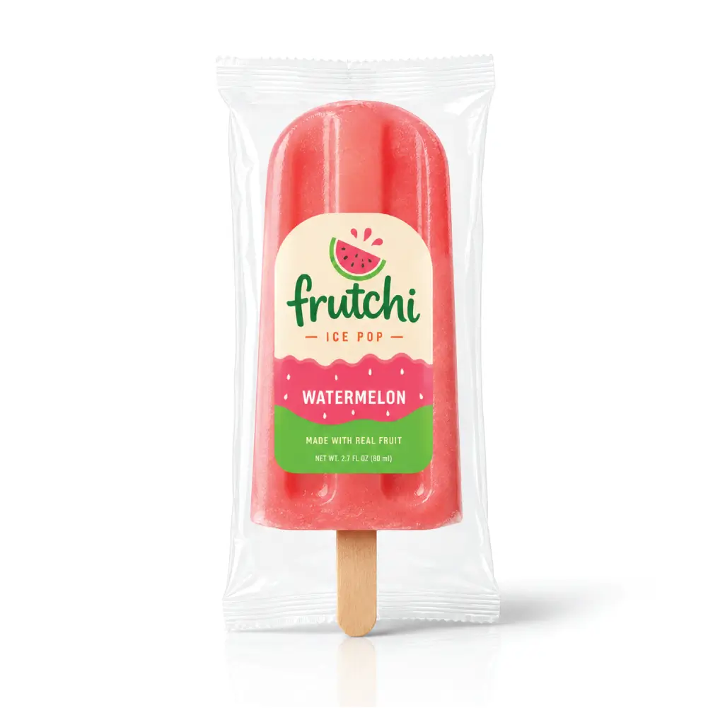 Individual Popsicle Wrappers With Custom Product Presentation