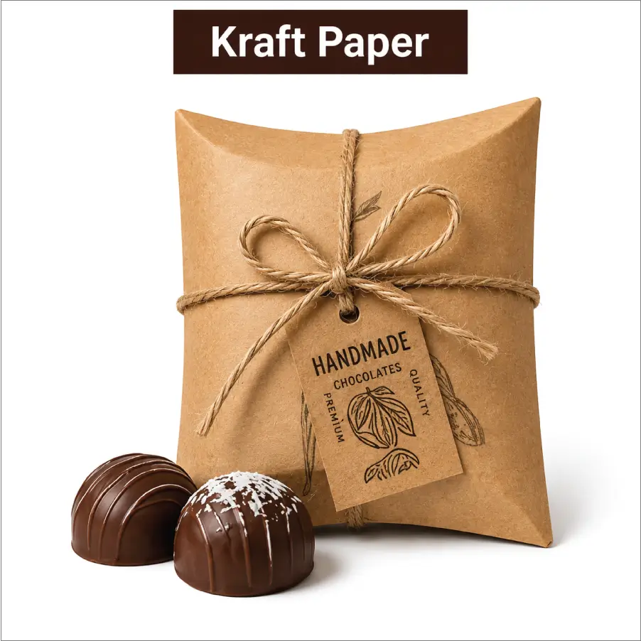 Kraft Paper Chocolate Boxes for Sustainable Packaging