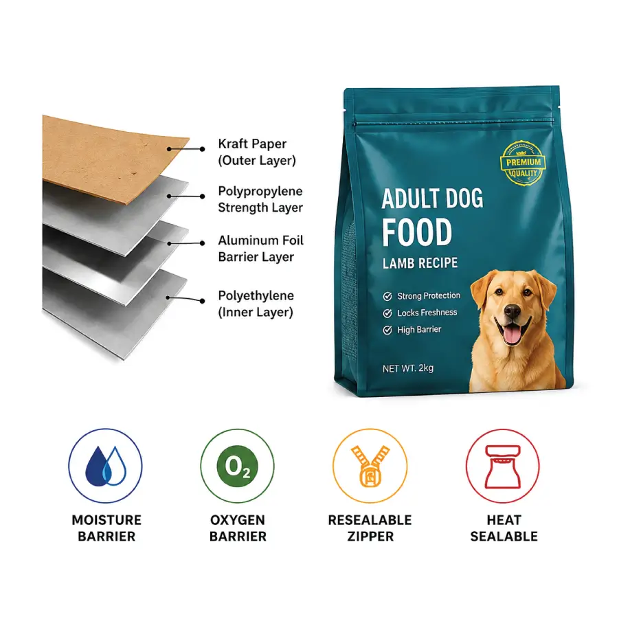 Material Options for Pet Food Packaging
