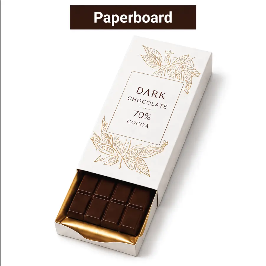 Paperboard as a Versatile Material for Chocolate Boxes