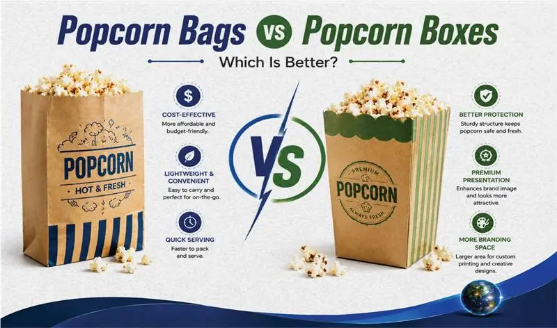 Popcorn Bags Vs Popcorn Boxes: Which Is Better?