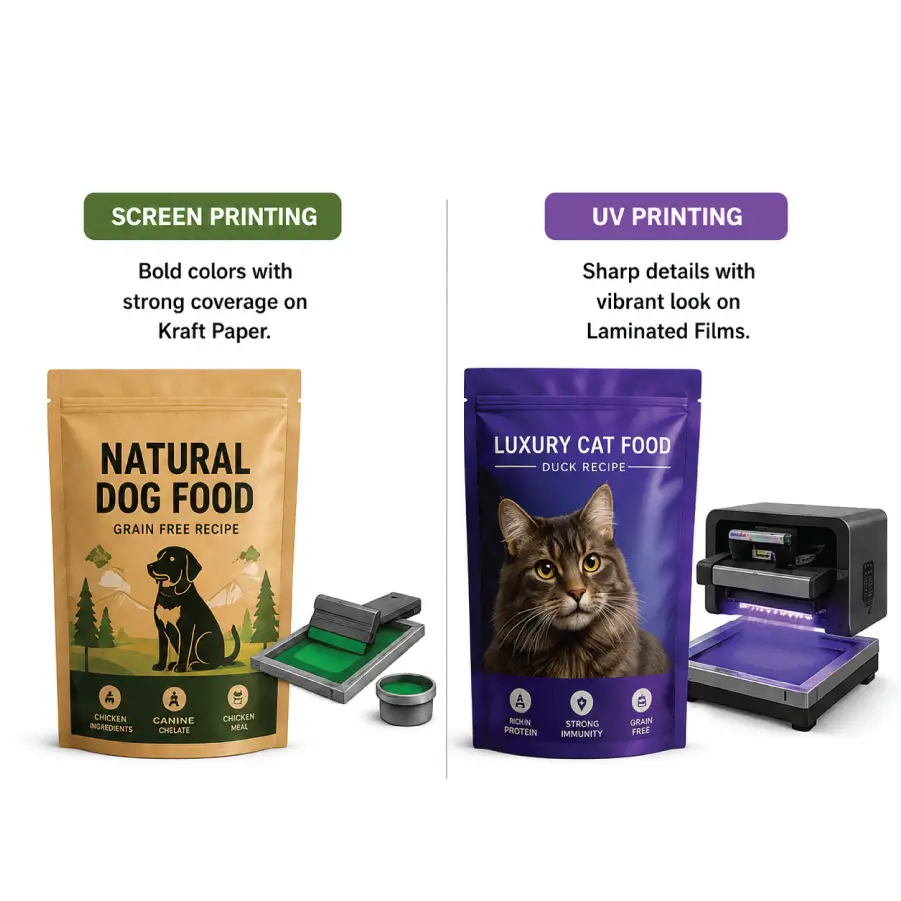 Printing Methods Used in Pet Food Packaging
