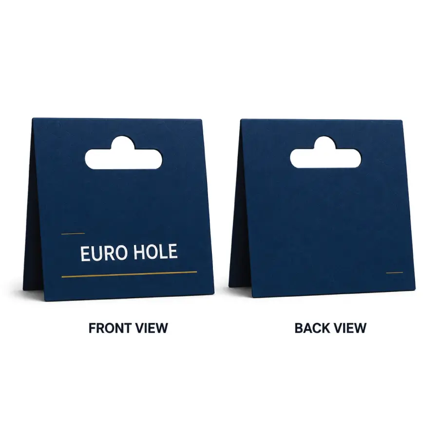 Retail Display Hanging Features of Header Cards